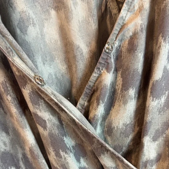 Cloth & Stone Patterned Gray Jumpsuit - Picture 5 of 7